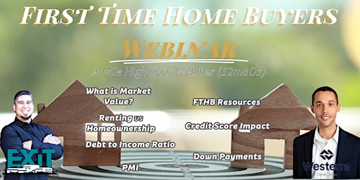 Imagem principal de (Free Webinar) First Time Home Buyers Webinar