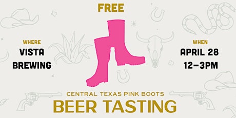 Free Beer Sampling with Pink Boots Society