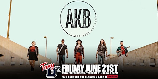 Image principale de Abby Kay Band at Tony D's