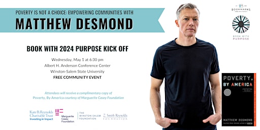 Poverty is not a Choice: Empowering Communities with Matthew Desmond primary image