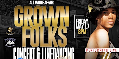 All White Affair: Grown Folks Concert & Linedancing primary image