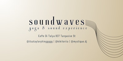 Soundwaves - yoga & sound experience primary image