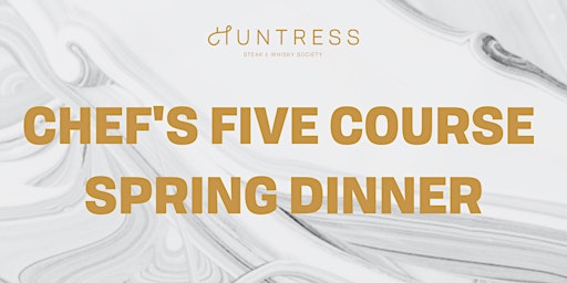 Imagem principal do evento Chef's 5 Course Spring Dinner
