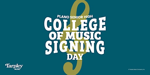 Imagem principal do evento 2024 Plano Senior High School Fine Arts College Signing Day