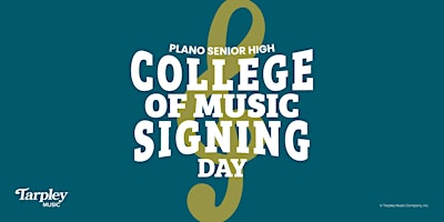 2024 Plano Senior High School Fine Arts College Signing Day primary image