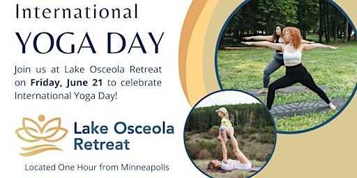 Immagine principale di International Yoga Day Celebration at Lake Osceola Retreat 
