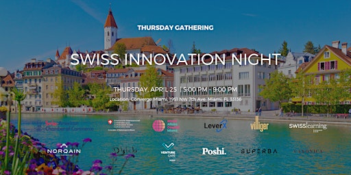 Imagem principal do evento Swiss Innovation Night