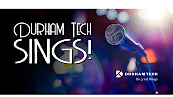 Image principale de Durham Tech Sings - Spring Ensemble