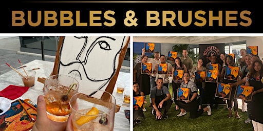 Primaire afbeelding van Art Class "Bubbles & Brushes" - rescheduled