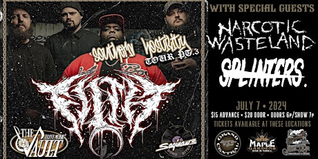 "DEATH METAL NIGHT" Featuring FILTH wsg/ Narcotic Wasteland and Splinters