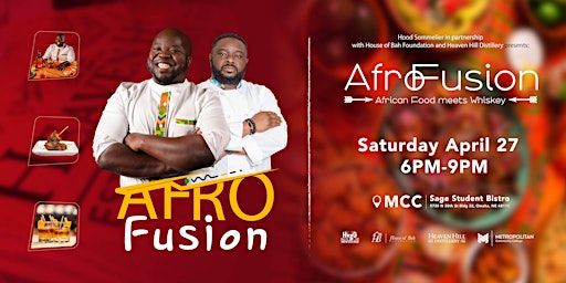 Primaire afbeelding van AFROFUSION OMAHA (AFRICAN FOOD MEETS WHISKEY)