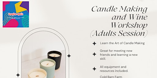 Candle Making and Wine Workshop (Adults)  primärbild