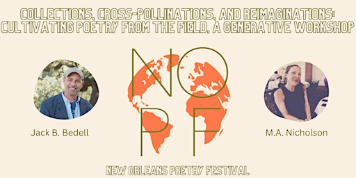 Imagem principal do evento Collections, Cross-Pollinations, & Reimaginations: Cultivating Poetry
