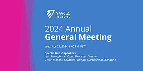 117th Annual General Meeting of YWCA Edmonton