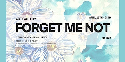 Primaire afbeelding van Forget-Me-Not Art Gallery for the Oklahoma's Survivors Act