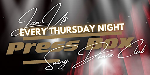 PressBox Swing Dance Club's Weekly Event primary image