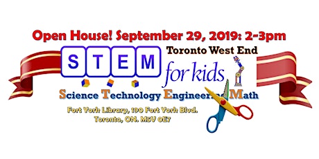 STEM For Kids Toronto West End Open House/Info Session primary image