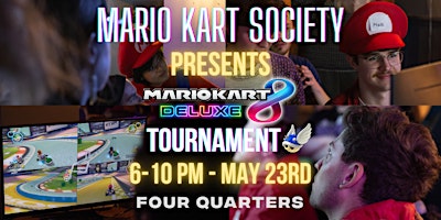 Imagem principal de Four Quarters Mario Kart 8 Deluxe Tournament 18+ (Bristol)(Southwest) (UK)