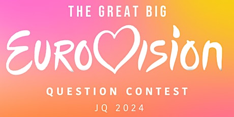 The Great Eurovision Question Contest - At The Church Pub with Jord's Quizzes