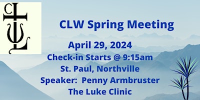 Primaire afbeelding van CLW Spring Meeting 2024