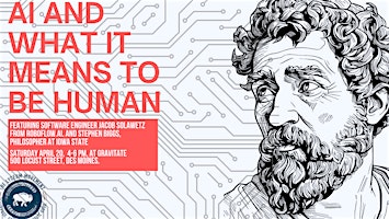 Imagem principal do evento Artificial Intelligence and What it Means to be Human