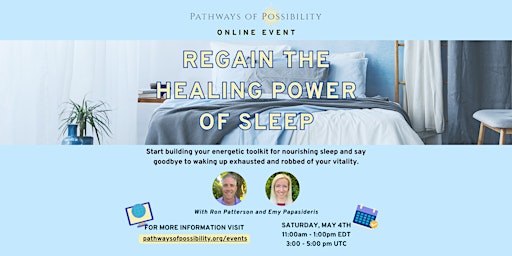 Regain the Healing Power of Sleep primary image