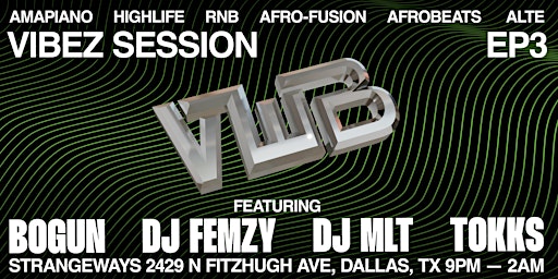 Imagen principal de VWB : Vibez Session Episode 3