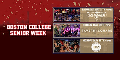 Boston College Senior Week 2024 - EXCLUSIVE ACCESS