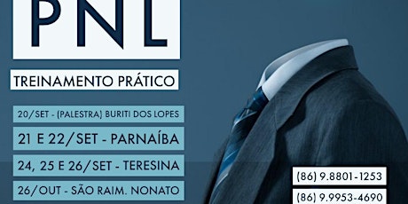 Imagem principal de Curso Pratico PNL Programação Neuro Lingüística em PARNAÍBA (21 e 22 Setem)