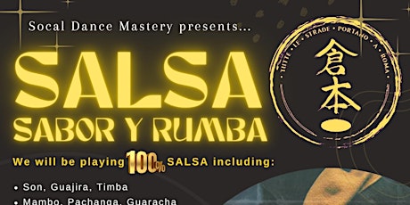 Salsa Sabor Y Rumba - 100% Salsa - @ Cinkuni Fusion Restaurant