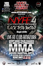 New York Fight Exchange Presents: NYFE 4 Back For More primary image