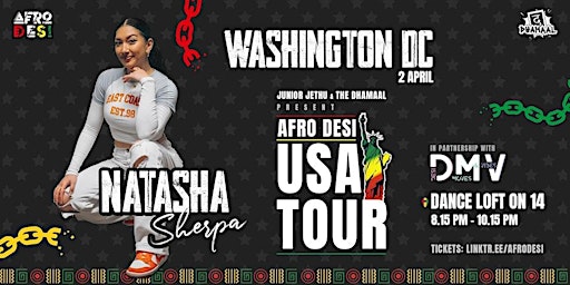 Immagine principale di Natasha Sherpa (AfroDesi) Washington DC Bollywood Dance Workshop Apr 2 '24 