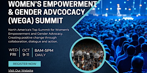 Global Summit on Women Empowerment and Gender Advocacy (WEGA) Summit 2024  primärbild