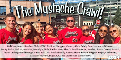 Image principale de The Mustache Crawl- Chicago's BIGGEST Bar Crawl!