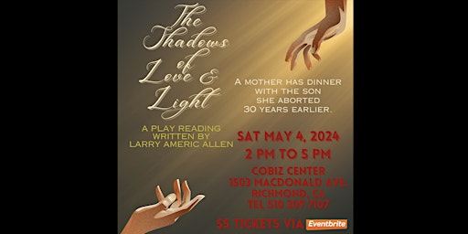 Imagen principal de The Shadows of Love & Light - Play Reading