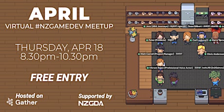 April Virtual NZ Game Dev Meetup