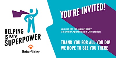 Imagen principal de BakerRipley's Volunteer Appreciation Celebration