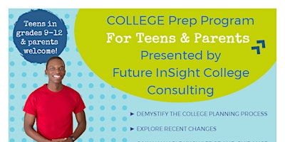 Primaire afbeelding van College Applications 101 Presented by Future Insight College Consulting