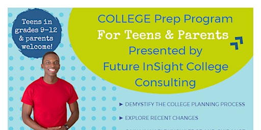 Primaire afbeelding van College Applications 101 Presented by Future Insight College Consulting