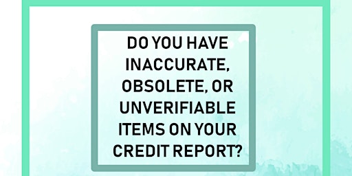 Hauptbild für FREE Credit Repair Webinar