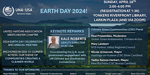 Earth Day and Annual Meeting: Communities Creating a Cleaner World