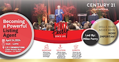 Imagem principal de Becoming a Powerful Listing Agent with Mike Ferry