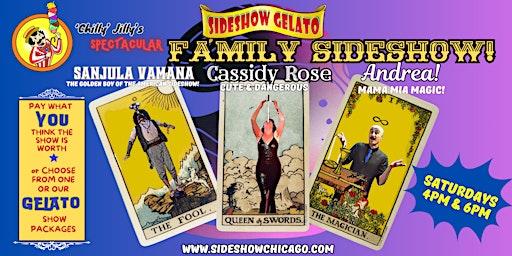 'Chilly' Jilly's SPECTACULAR FAMILY SIDESHOW!