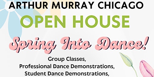 Imagem principal do evento Open House - Spring Into Dance! at Arthur Murray Chicago