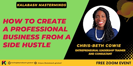 How to create a professional business from a side hustle