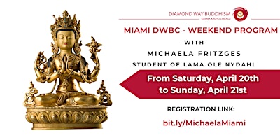 Primaire afbeelding van Miami DWBC - Weekend Program with Michaela Fritzges