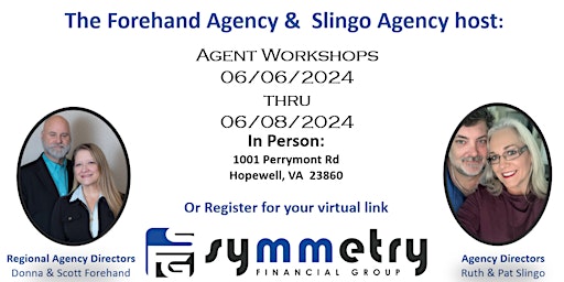 2024 In-Person  Agent Workshops - Advanced Markets, Producer  & Builder primary image