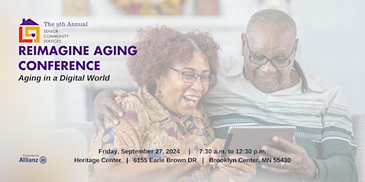 Imagem principal do evento 2024 Reimagine Aging Conference