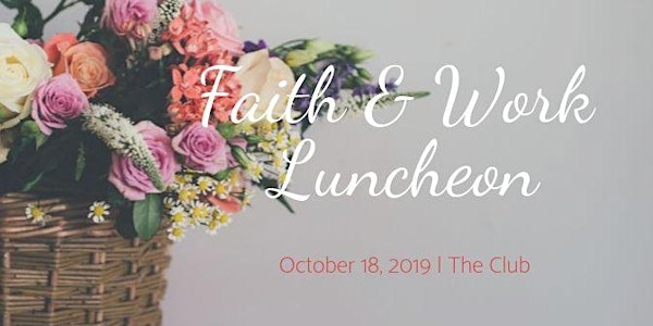 2019 WBL Faith & Work Luncheon