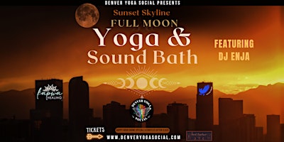 Imagen principal de Full Moon -  Candlelit Yoga & Sound Bath with DJ enja